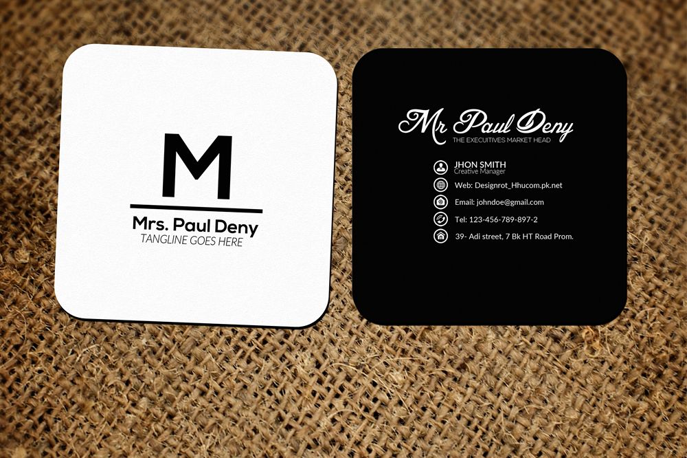 Small Social Media Business Card 54732 Business Cards Design Bundles