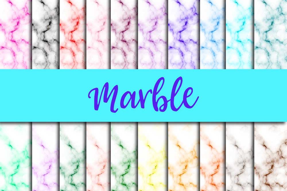 Marble Digital Paper example image 1