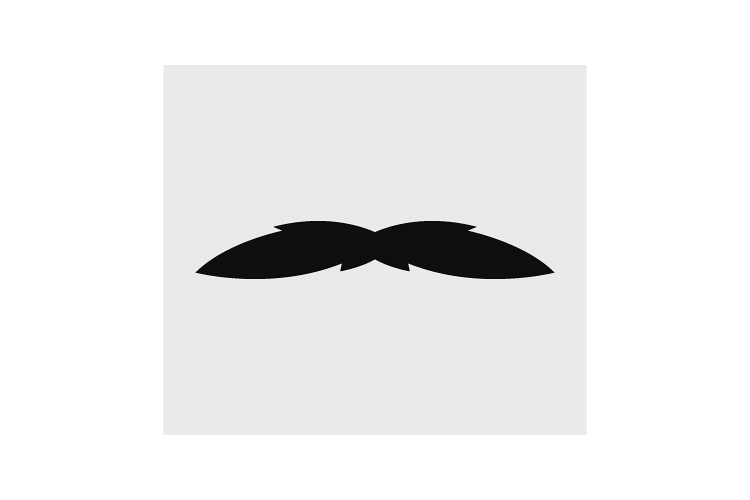 Mustache icon example image 1