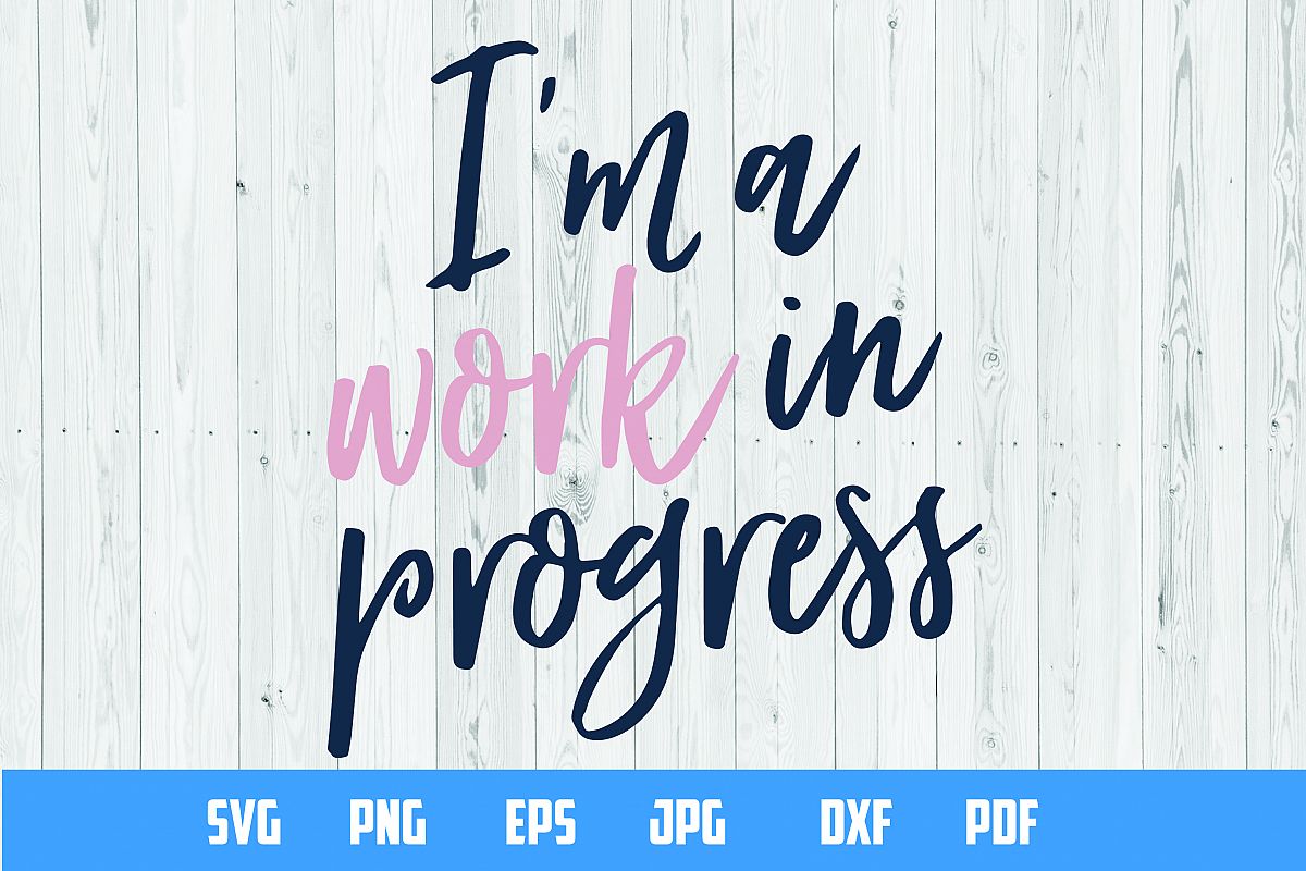 Work in progress | SVG Vector File | Cutting and Printing example image 1