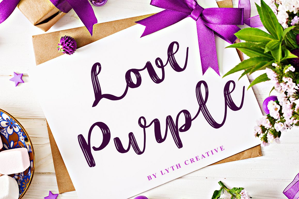 love purple example image 1