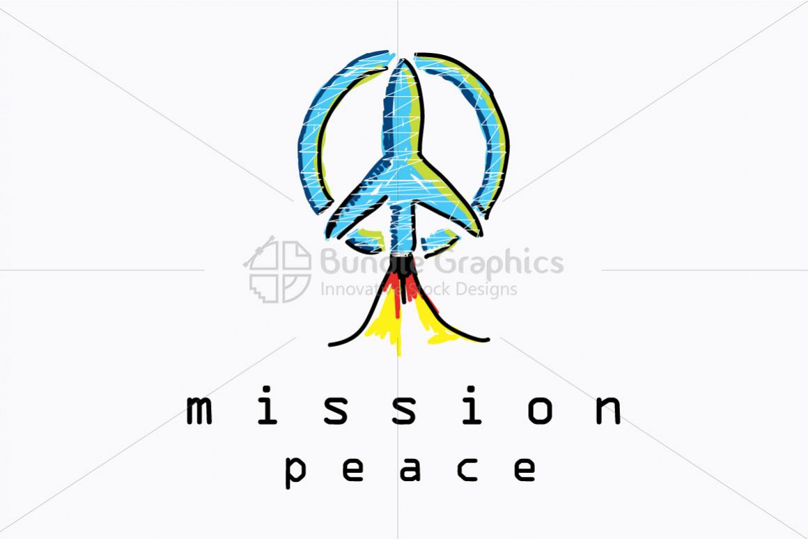 Mission Peace - Illustrative Composition on World Peace Mission example image 1