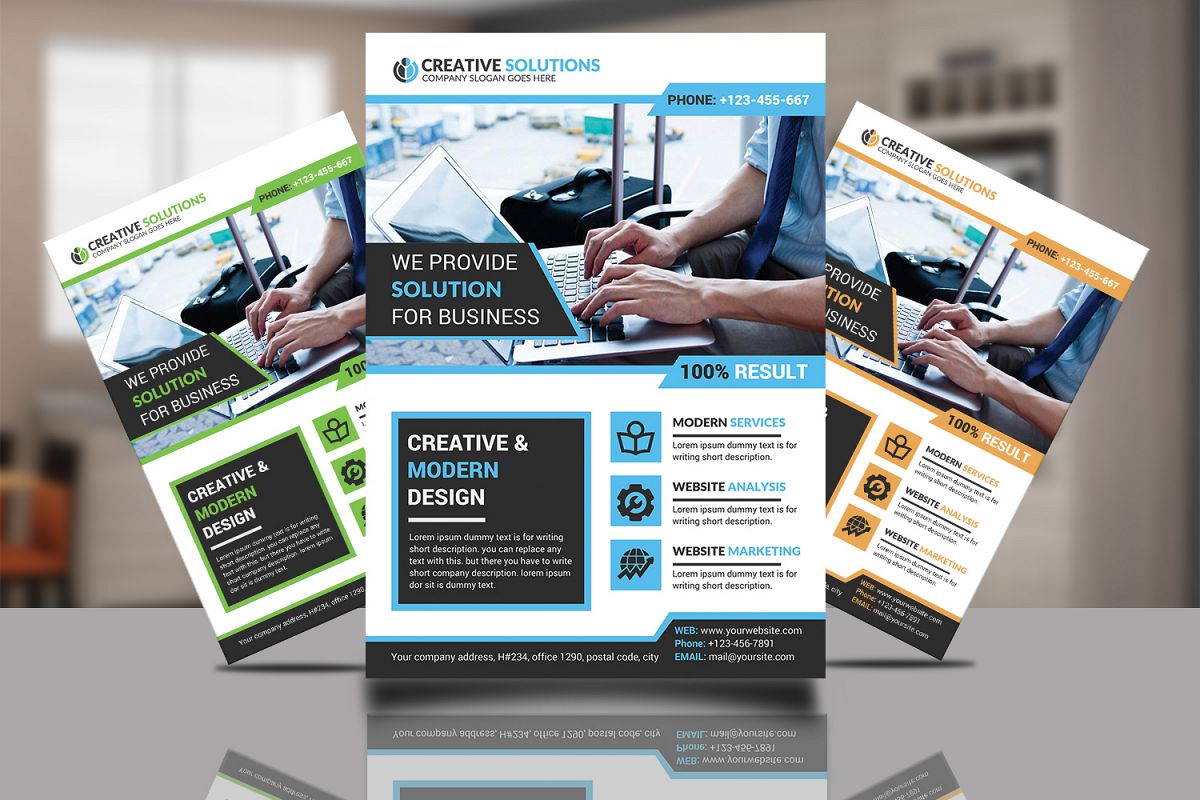 creative business psd flyer how to write a flyer for business