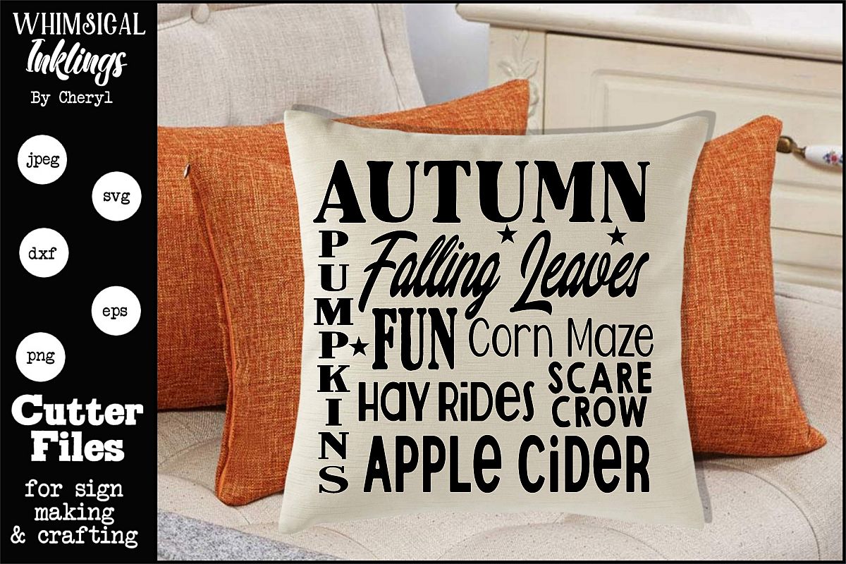 Autumn Joy SVG example image 1