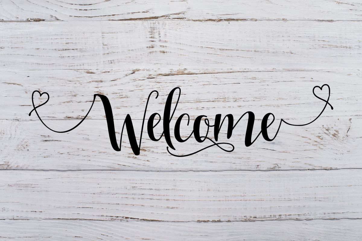Welcome Svg Dxf Png Jpg Eps vector file Cut Files example image 1
