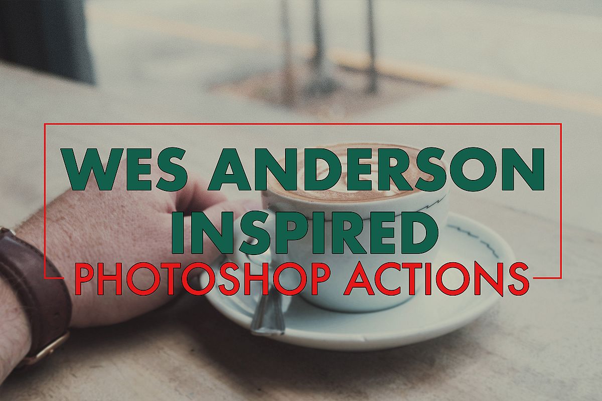 Wes Anderson Inspired Photoshop Action Set example image 1