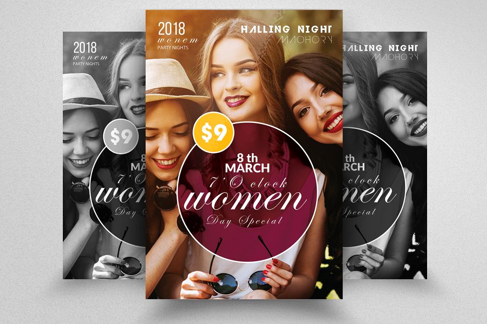 Women's Day Flyer example image 1