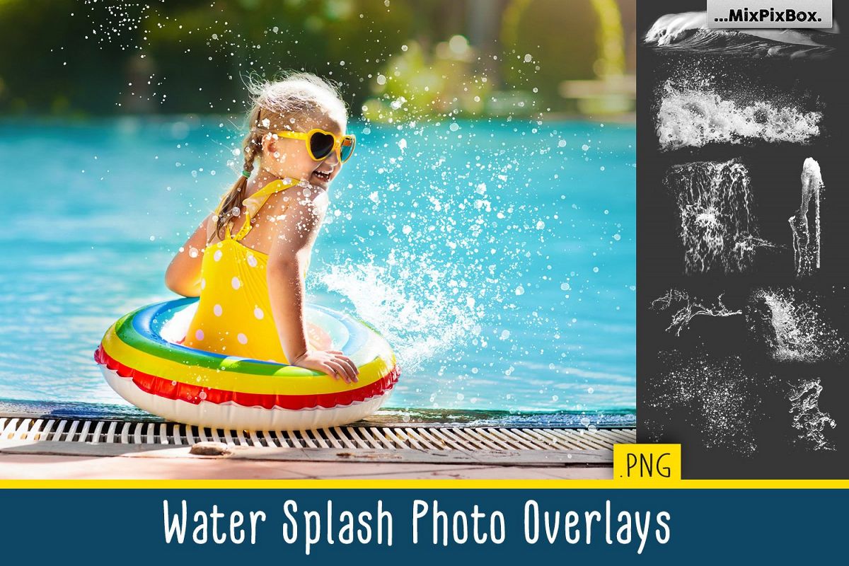 Water Splash Photo Overlays example image 1
