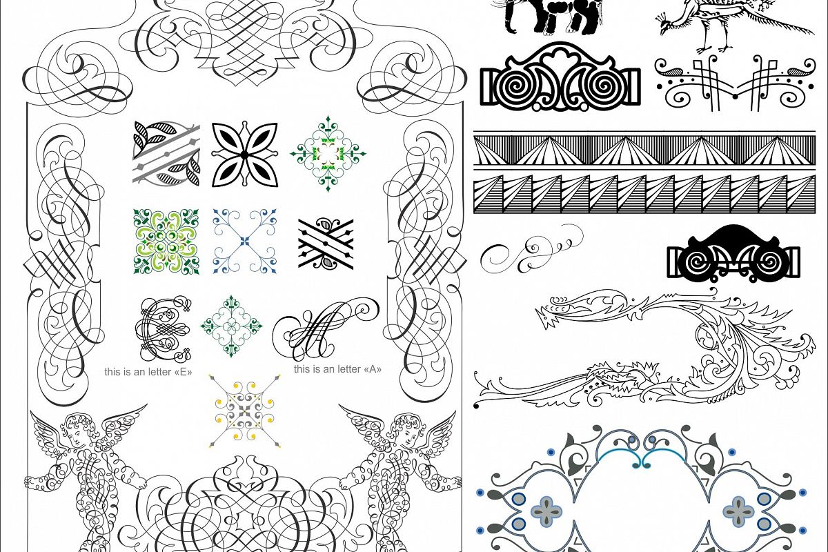 Intellecta Ornaments Collection 4 example image 1