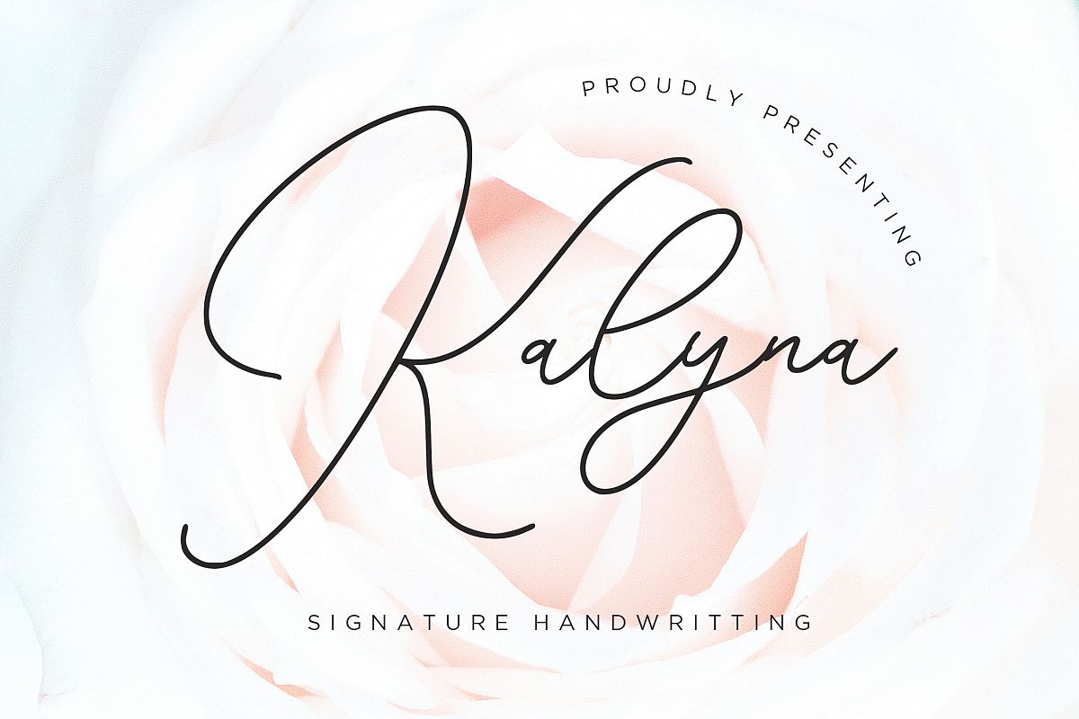 Kalyna Signature Handwriting example image 1
