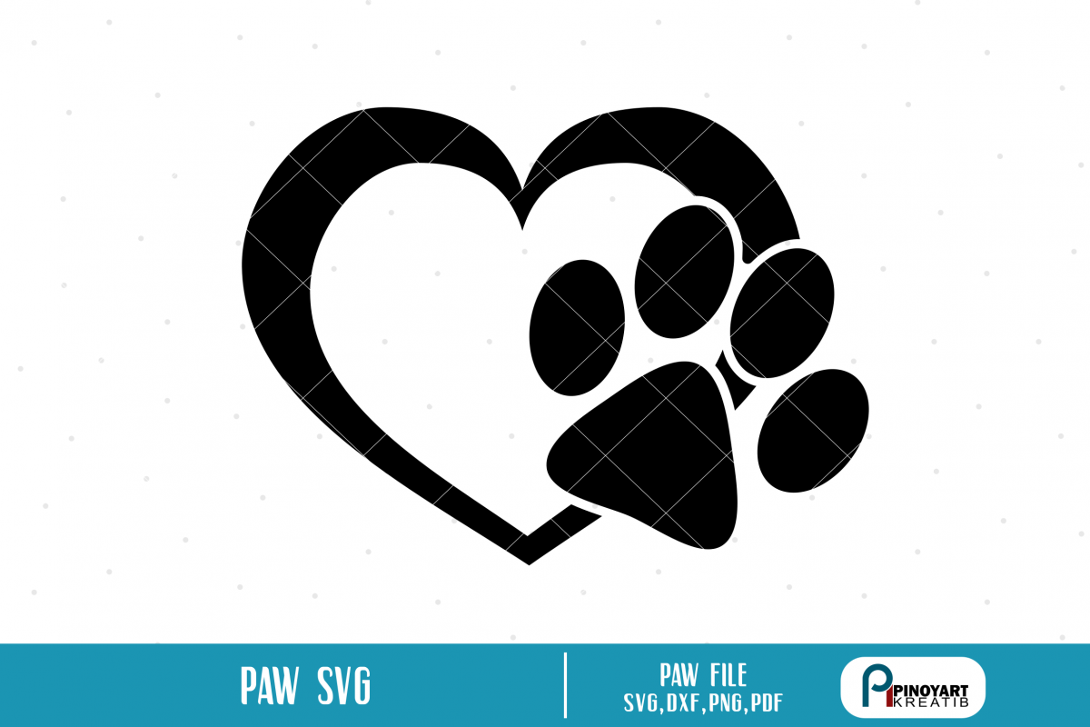 Download Free Paw Prints Svg - Layered SVG Cut File