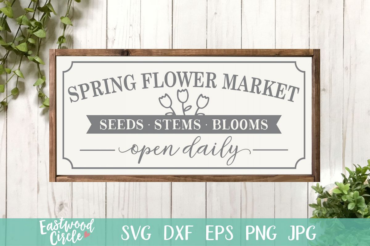 Download Spring Flower Market A Spring Svg Cut File 224428 Svgs Design Bundles PSD Mockup Templates