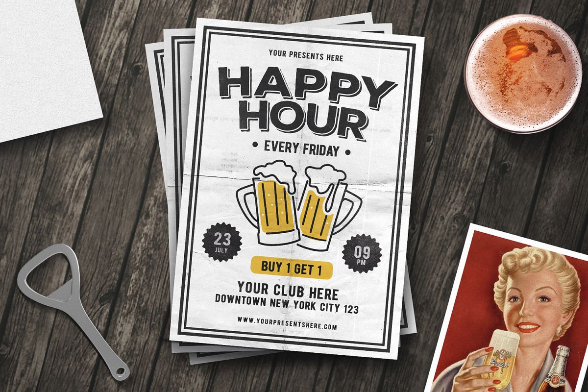 Vintage Happy Hour example image 1