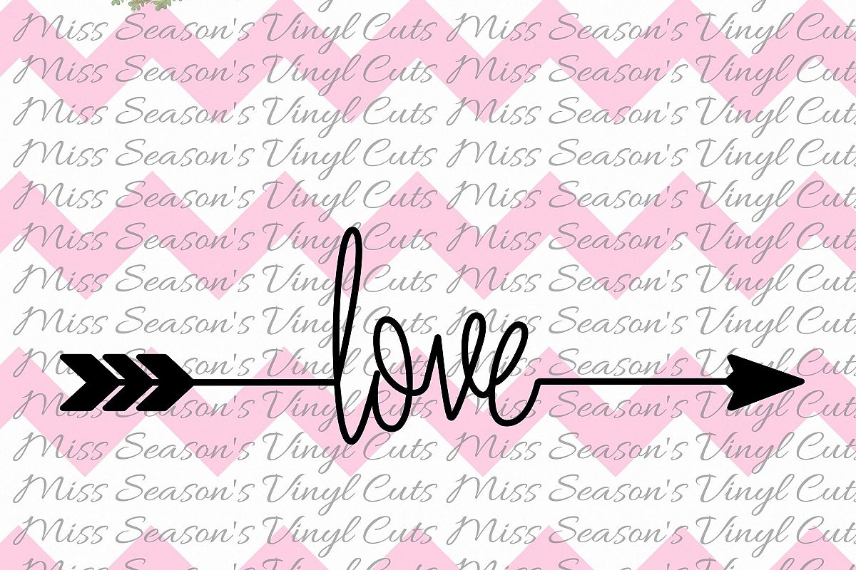 Love Arrow SVG Arrow SVG example image 1
