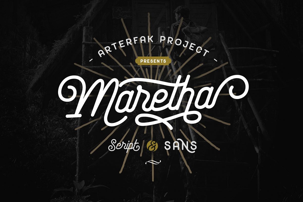 Maretha Font Duo example image 1