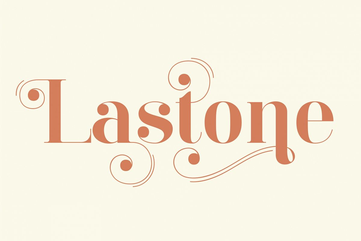 LastOne Display Font example image 1