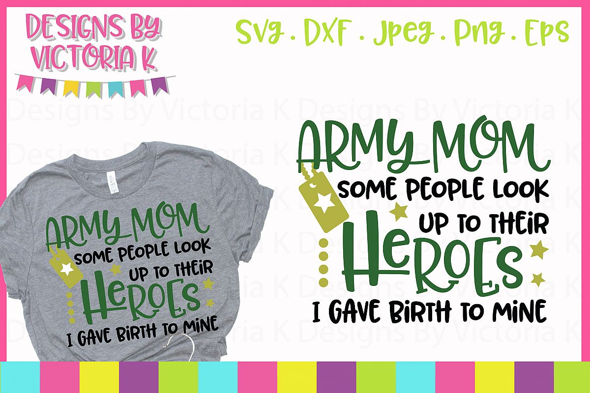 Download Army Mom, SVG Cut File (201522) | SVGs | Design Bundles