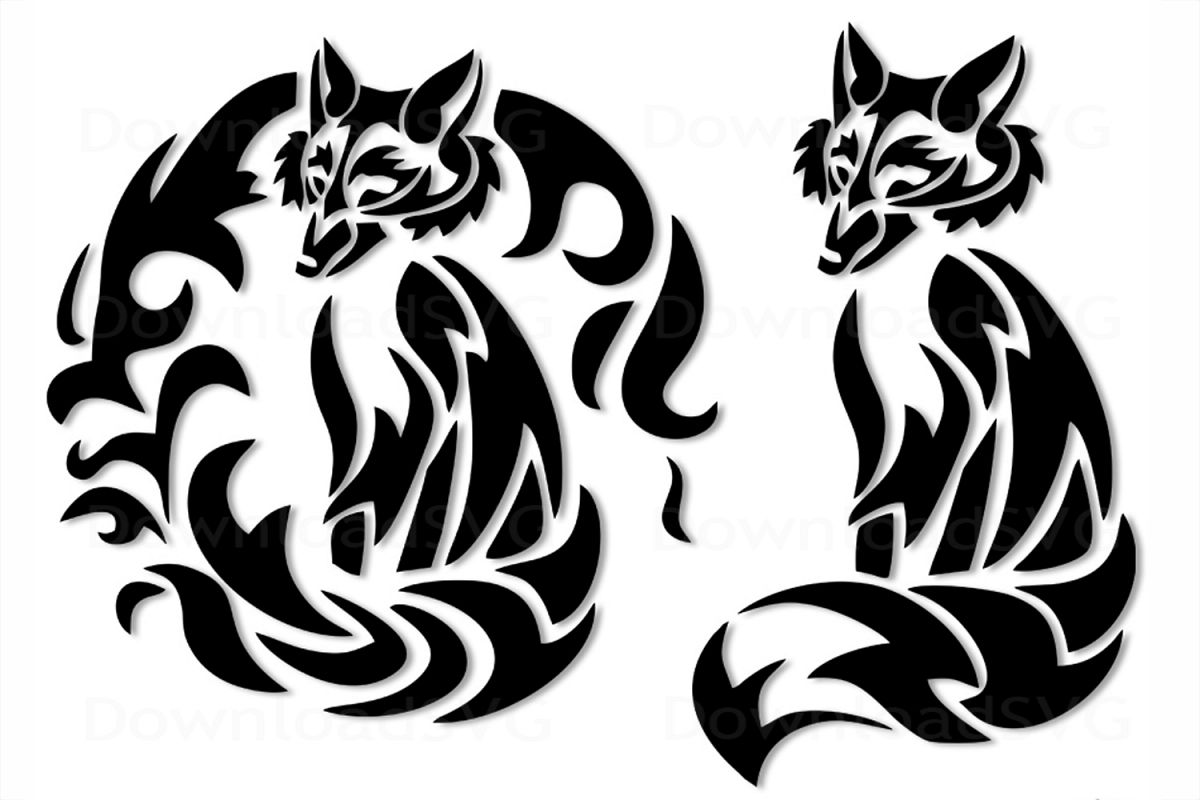 Download SVG and PNG cutting files, Fox, Mandala, Clipart (127467 ...