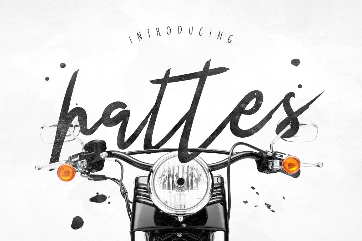 Hattes Typeface example image 1