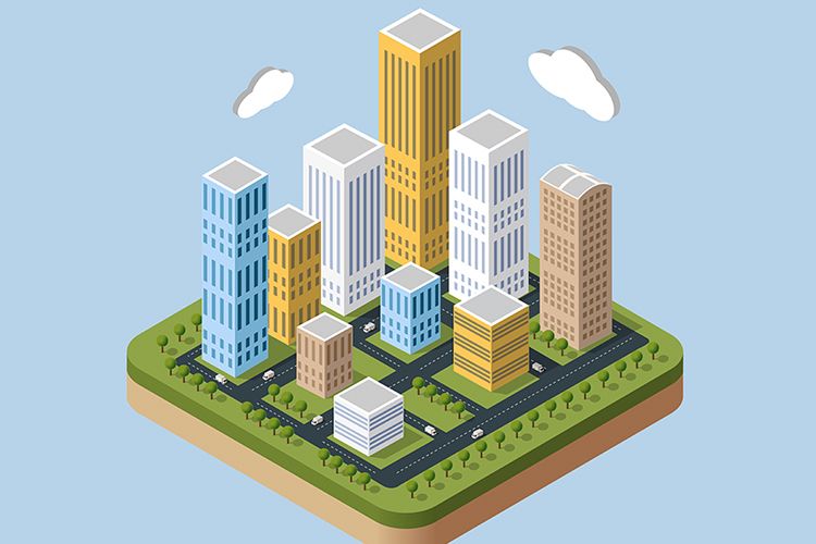 Skyscrapers and buildings example image 1