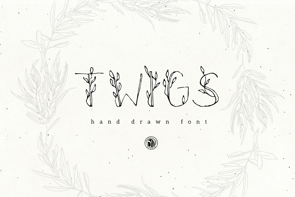 Twigs Font example image 1