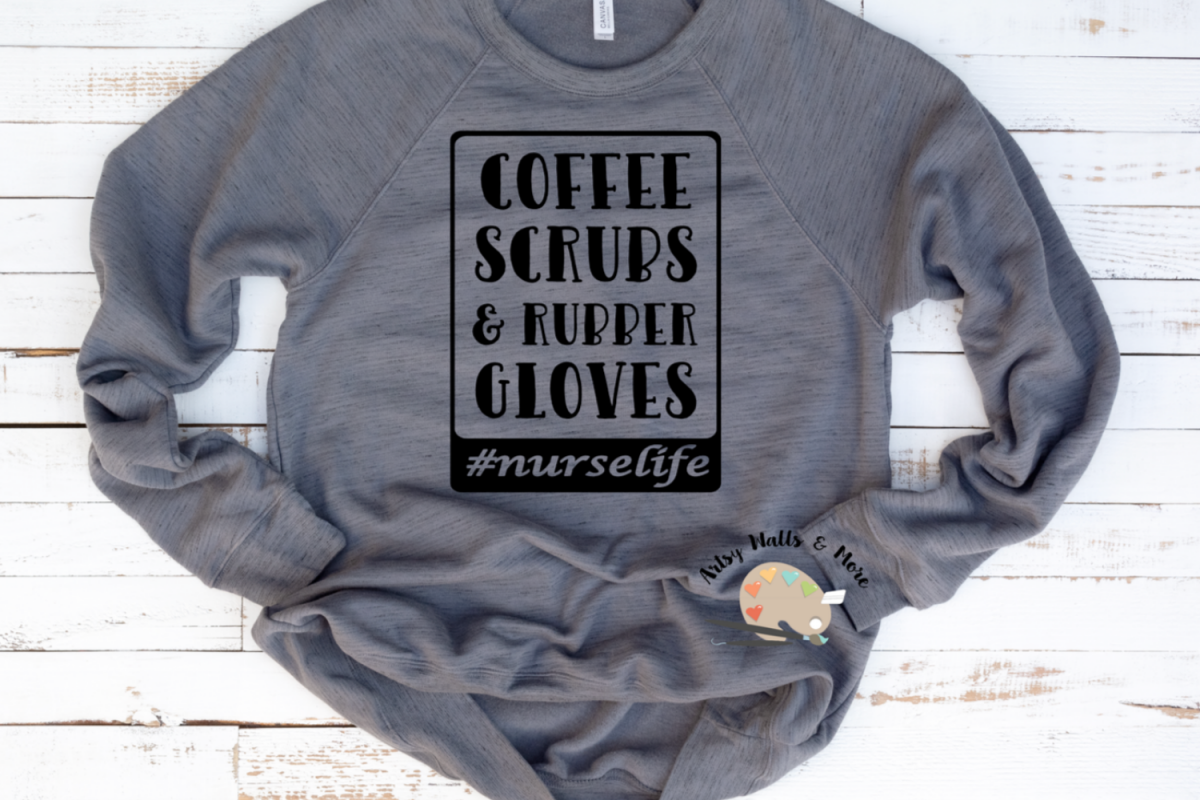 Nurse svg cut file, funny Nurse quote svg, Nurse life svg example image 1