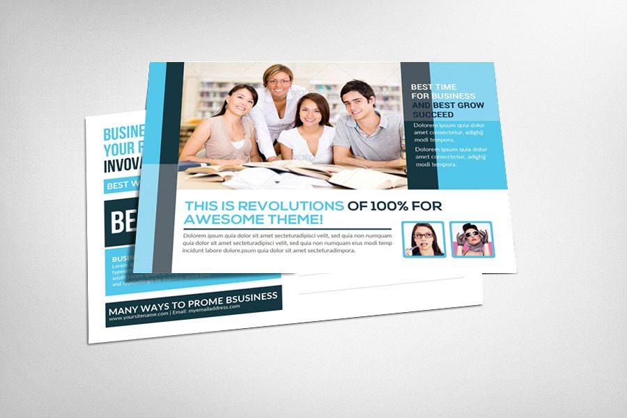 Business Responsive Postcard example image 1