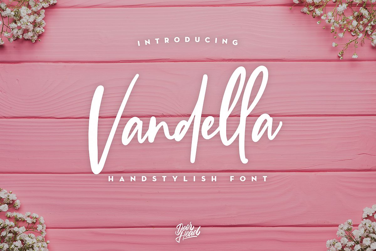 Vandella Handstylish Font example image 1