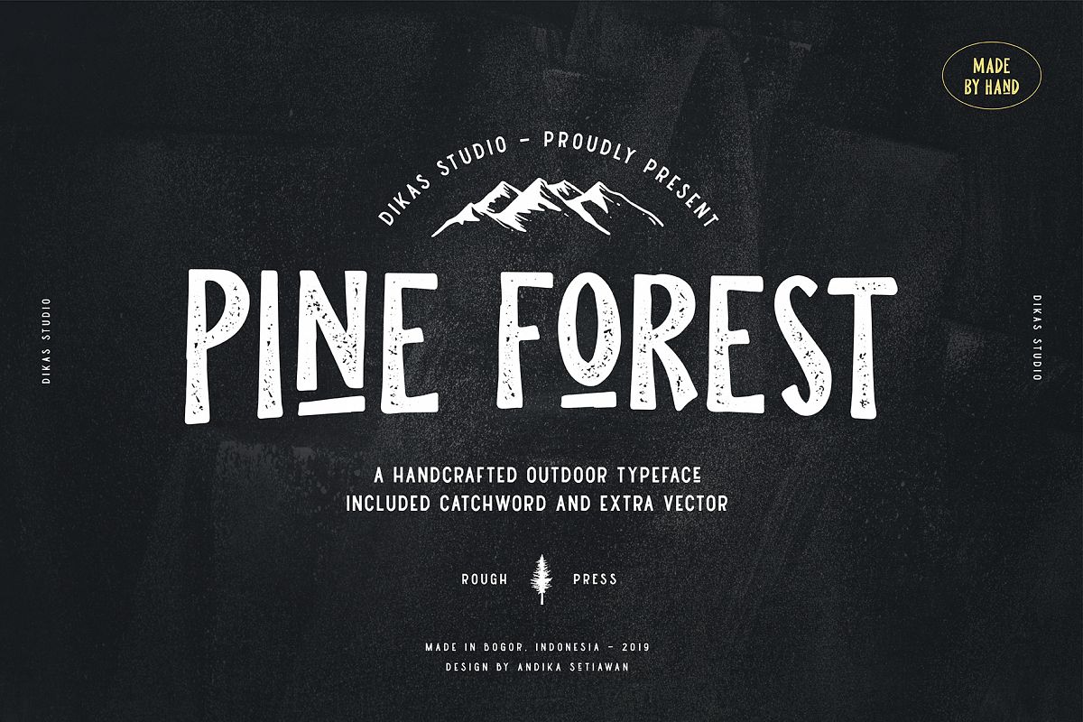 Pine Forest - Outdoor Typeface example image 1