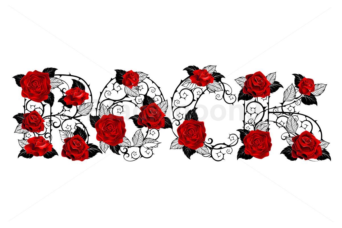 Rock of Red Roses example image 1