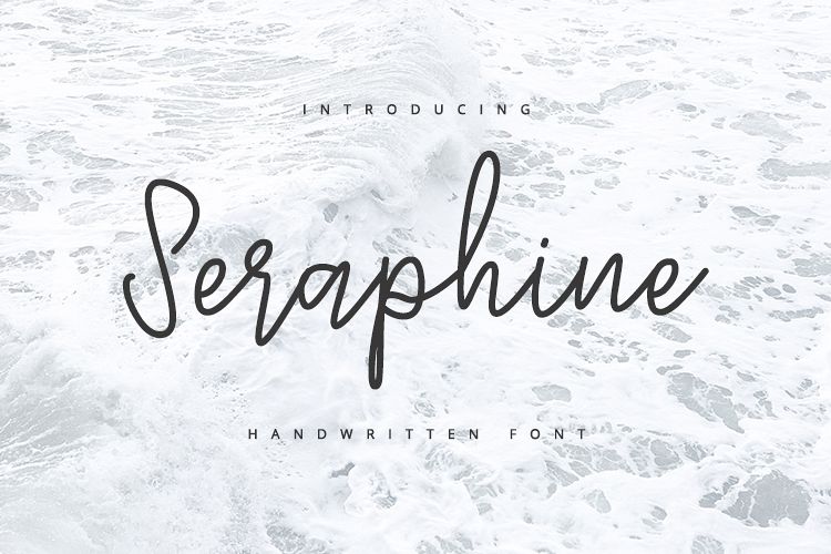 Seraphine - Handwritten Font example image 1
