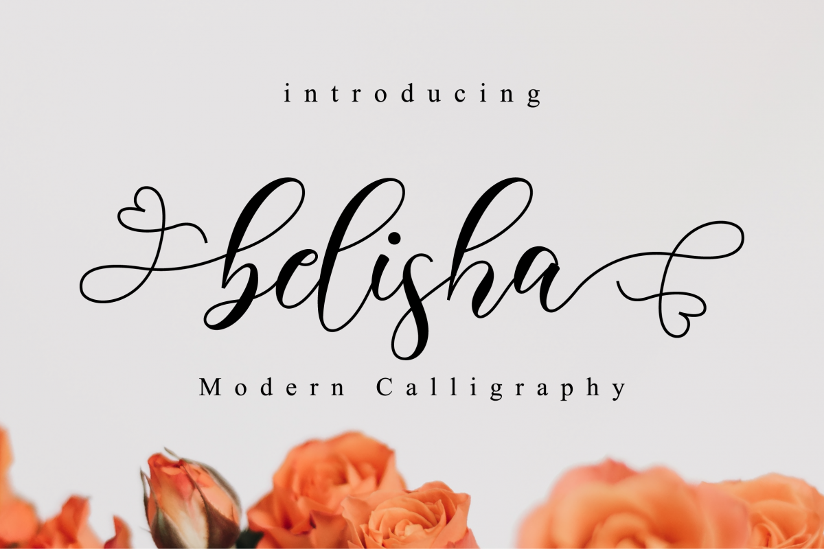 Belisha Script example image 1