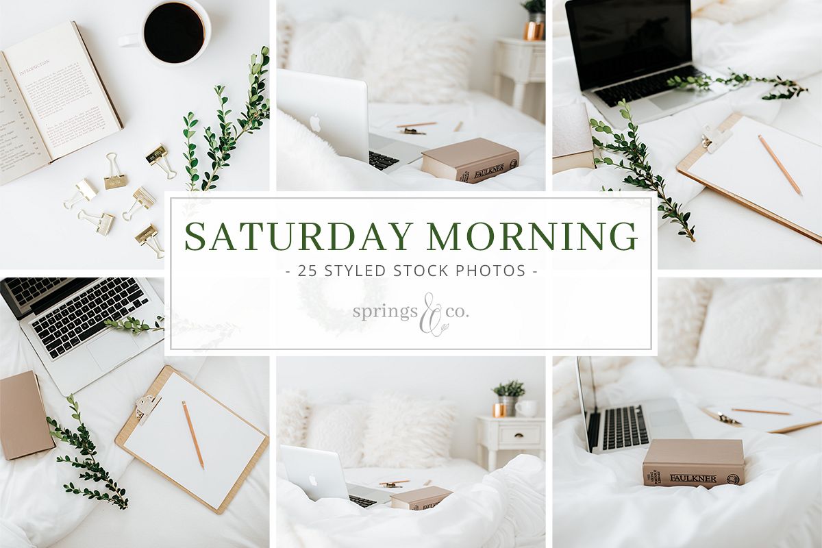Saturday Morning Stock Photo Bundle example image 1