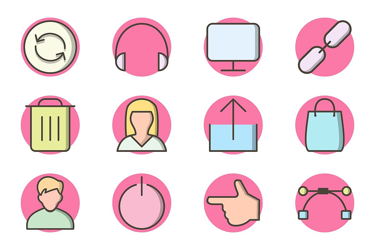 Set Of Multimedia Icons example image 1