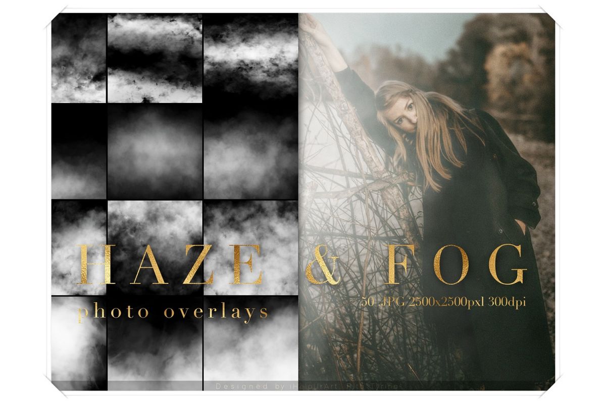 Real Fog Photo Overlay - Haze Overlays Pack example image 1