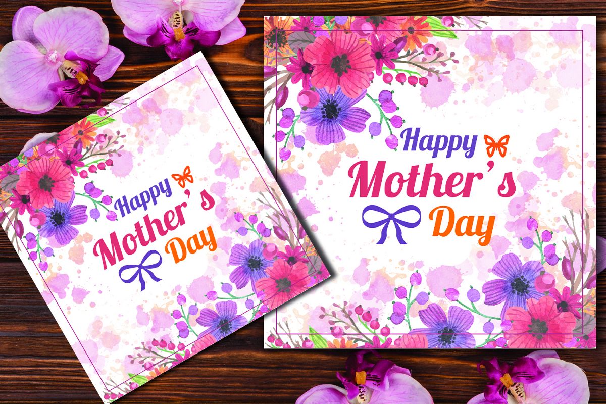 Happy Mother's Day Greeting Card example image 1