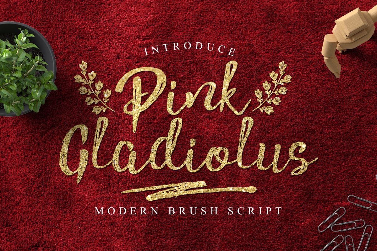 Pink Gladiolus example image 1