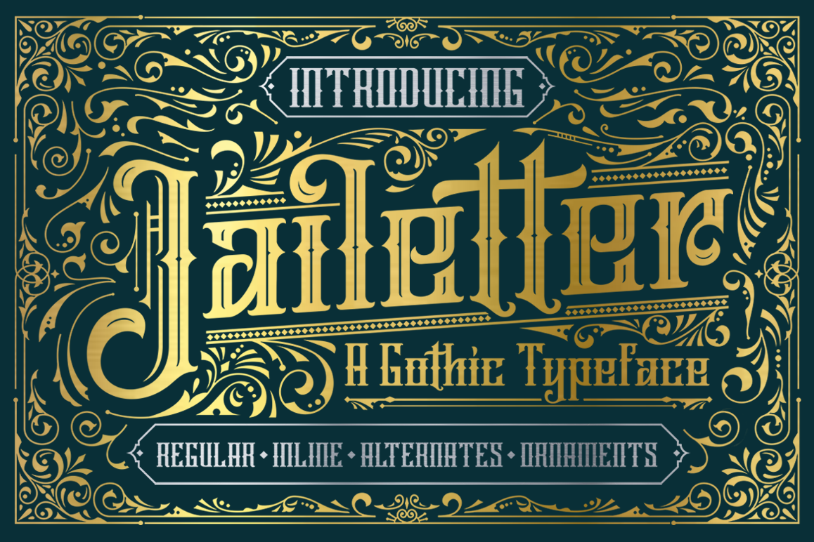 Jailetter Typeface example image 1