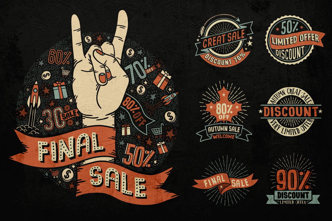 Sale Discount Set example image 1