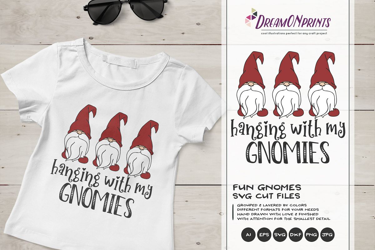 Download Christmas Gnomes SVG - Hanging with My Gnomies SVG (219159 ...
