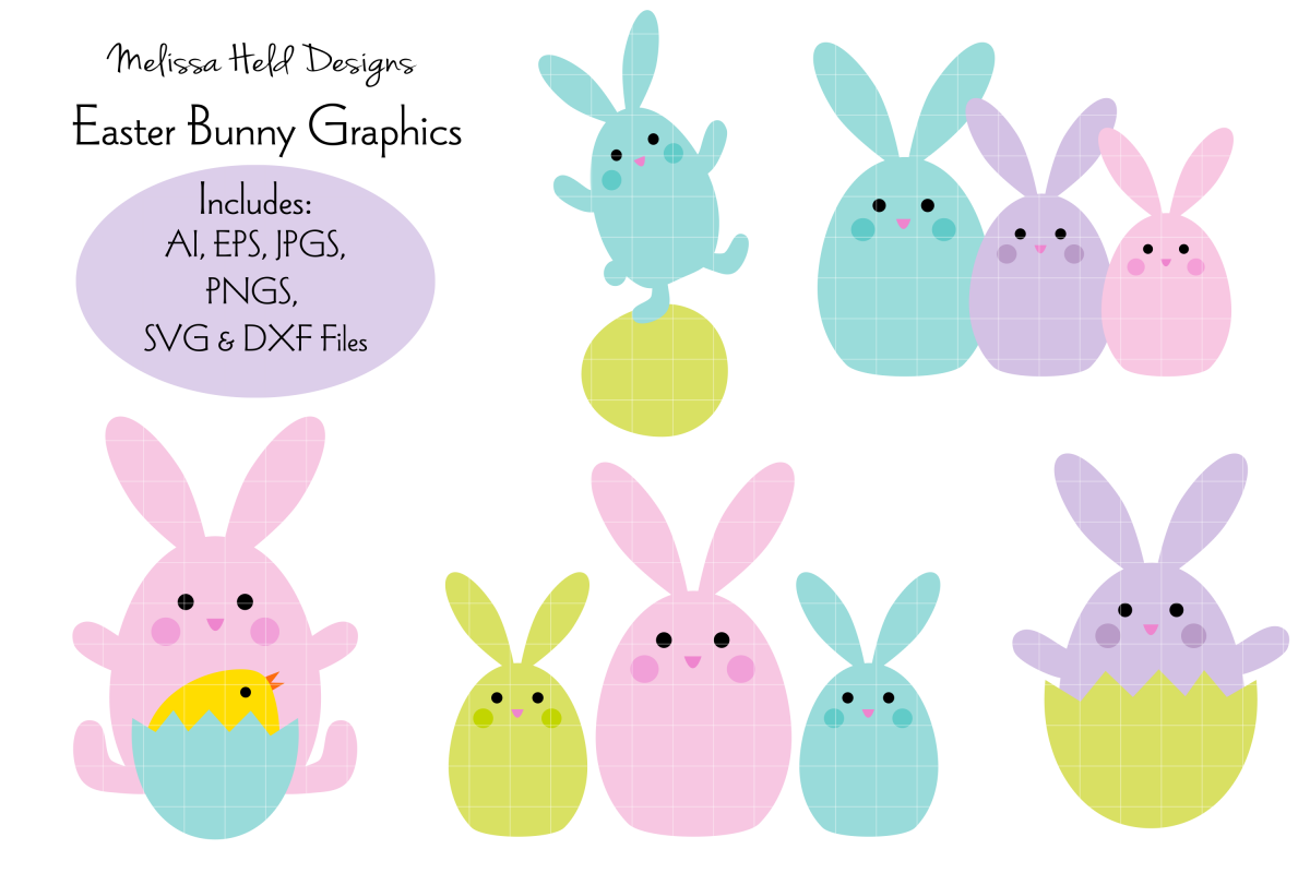 Easter Bunny Graphics example image 1