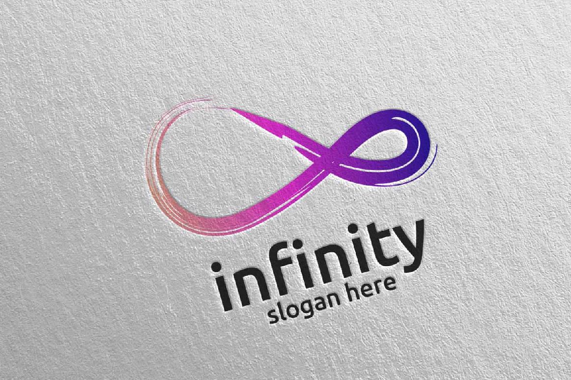 Infinity loop logo Design 31 example image 1