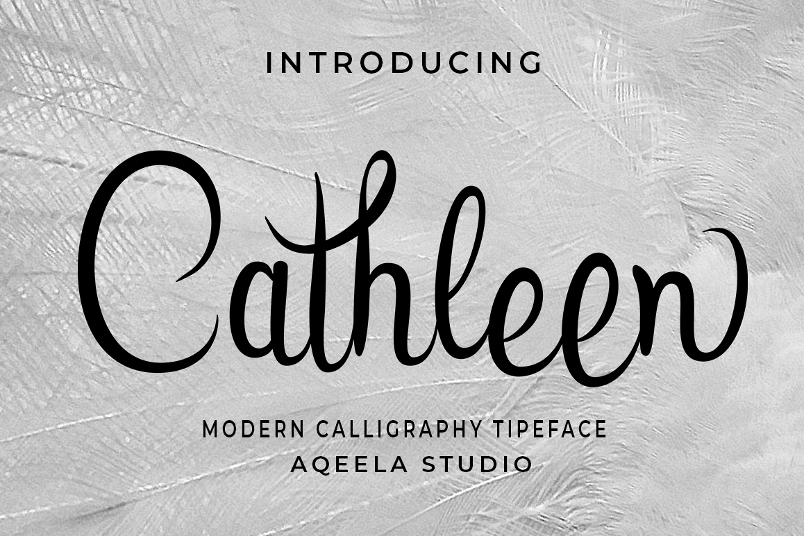 Cathleen Script example image 1