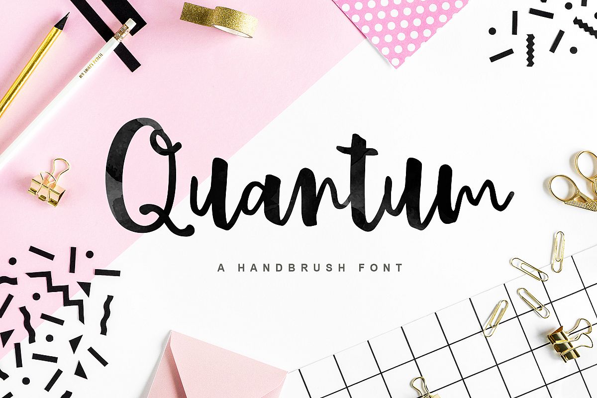 Quantum Font example image 1
