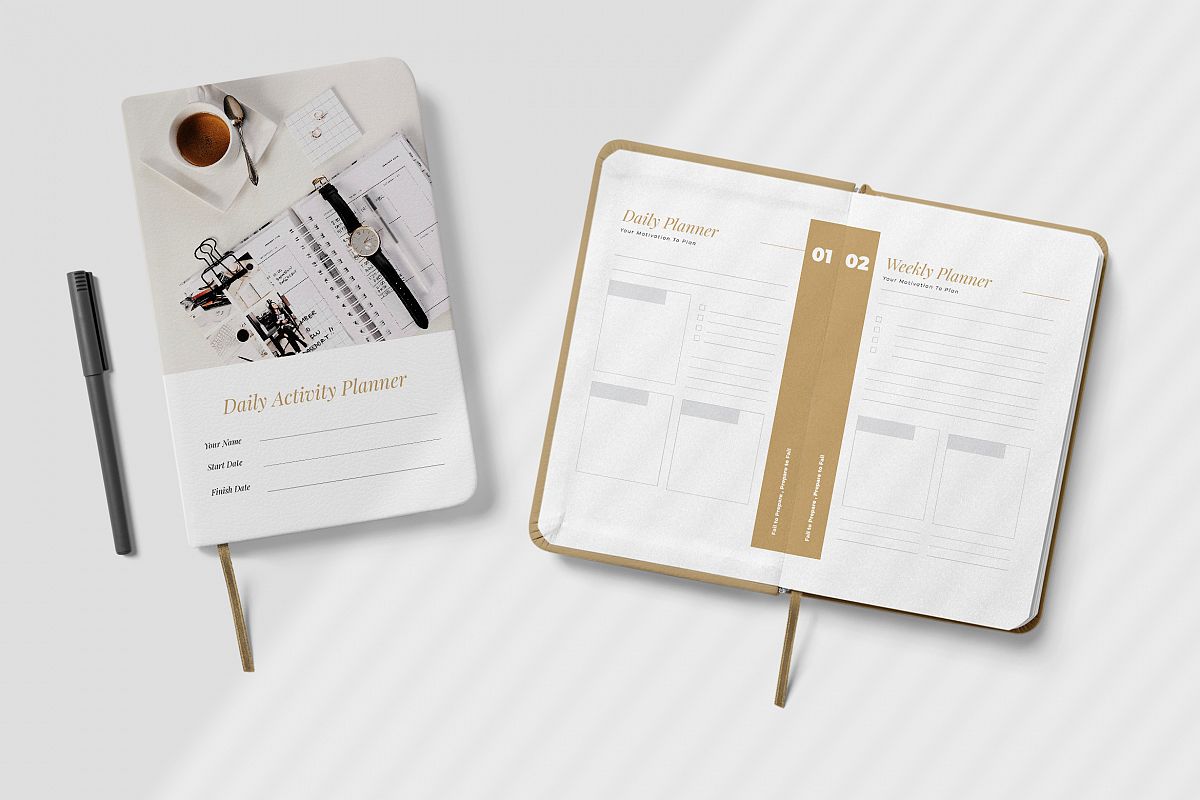 Daily Activity Planner Book