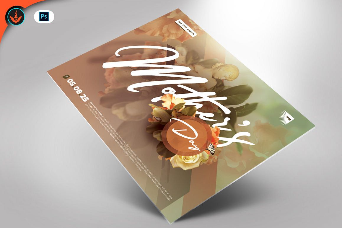Mother's Day Flyer Template example image 1