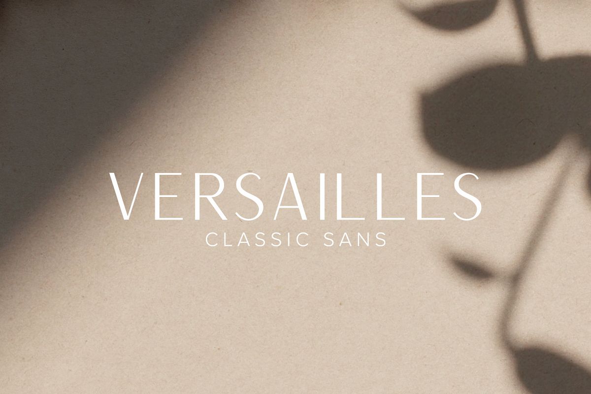 Versailles | A Classic Sans example image 1