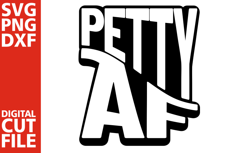 Petty af svg, Black Girl Magic svg, Black Queen svg, Melanin example image 1