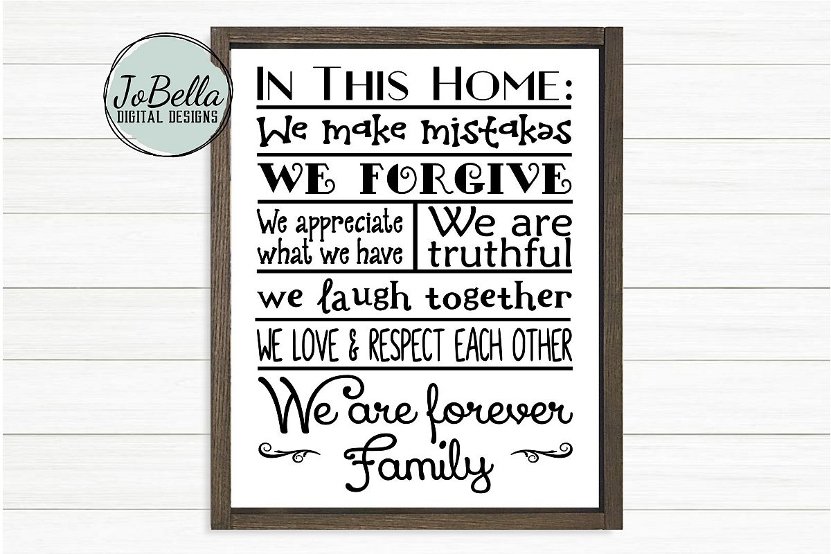 Free Free 305 Family Rules Svg SVG PNG EPS DXF File