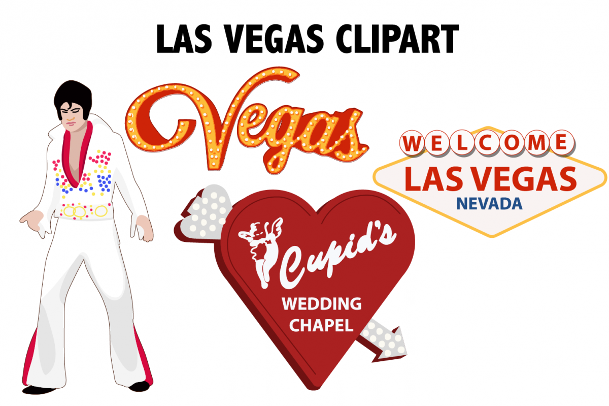 Las Vegas Clipart example image 1